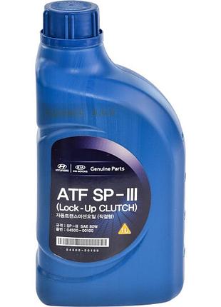 Масло трансмиссии hyundai atf sp iii 1l, 0450000100