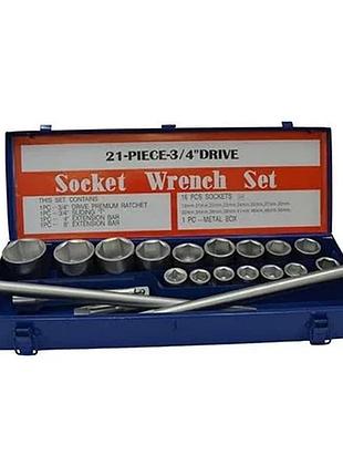 Набір інструменту 3/4" 20 од. st-3420 (стандарт)