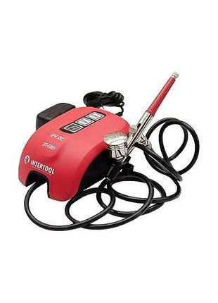 Электроаэрограф intertool 12 вт (dt-5001)