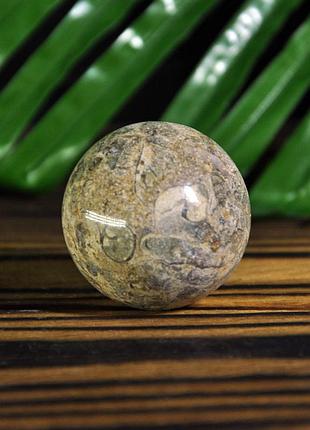 Фигурка шар из камня яшма, 3.9 см (цвет, как на фото)