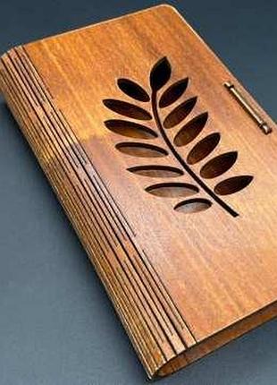 Скринька-купюрниця з фанери. колір "яблуня". 19х11.5х3.5см / скринька-купюрниця з фанери. колір "яблуня".