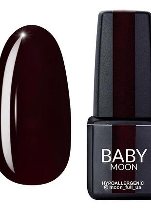 Гель-лак для ногтей baby moon burgundy №03, 6 мл