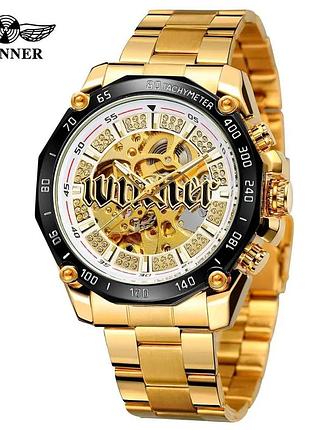 Forsining 8186 gold-white steel