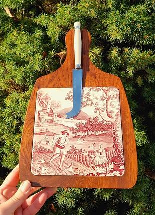 Отличная творожная доска для подачи и нарезки сыра и закусок из коллекции "rusticana" от villeroy & boch.