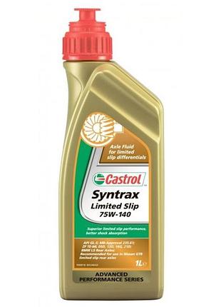 Масло трансмиссии castrol syntrax 75w140 1l, ebsyntll12x1l