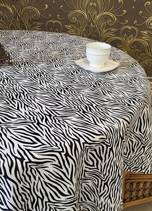 Скатертина сафарі, овал (овал 110/140 см)
