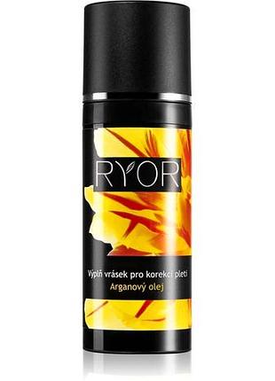 Заповнювач зморшок для корекції шкіри argan oil wrinkle filler for complexion correction ryor, 50 мл