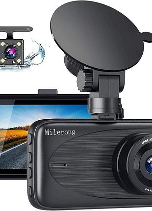 Видеорегистратор спереди и задней части, dash camera для автомобилей, amazon, германия
