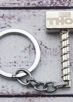Брелок "молот тора" (материал металл, цвет серебристый) ост