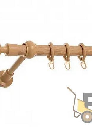 Карниз трубчастий cardinal без шини 4 м бук