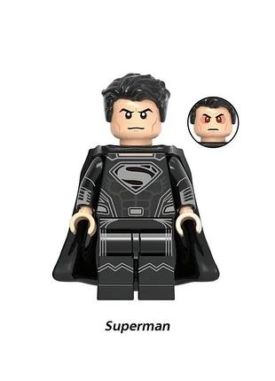 Фигурка супергерой дс супермен в чёрном