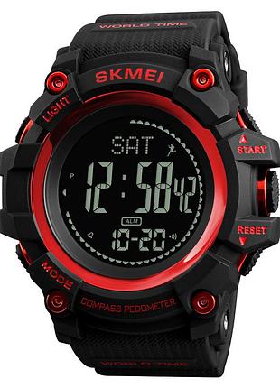 Skmei 1356rd black-red + compass sale