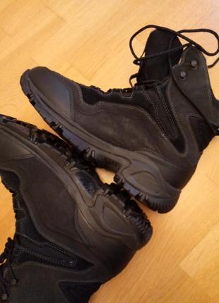 Зимові шкіряні  термо ботінки ботинки черевики columbia ☃️ waterproof) оригінал10 фото
