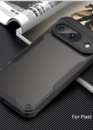 Матовый противоударный чехол frosted-pc-airbag для google pixel 9