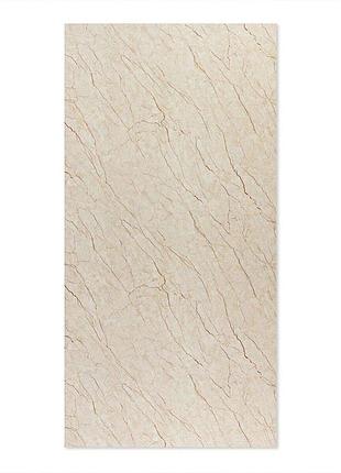 Декоративна пвх плита світло-бежевий мармур 1,22х2,44мх3мм sw-00001408