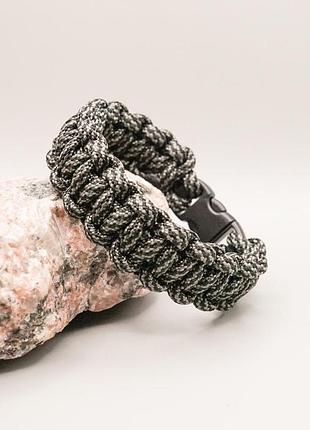 Браслет из паракорда cobra на пластиковой застежке, размер и цвет под заказ comanche