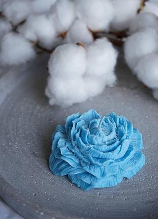 Соєва свічка півонія з ефірними аромамаслами 8х3.5см tropical forest