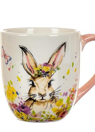 Набір кухлів із 4 шт пасхальний кролик 550 мл 14002-004
