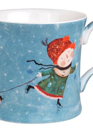 Набор кружек из 6 штук gapchinska зимняя прогулка 270 мл 924-445