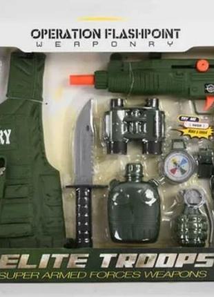 Игровой военный набор elite troops avrora