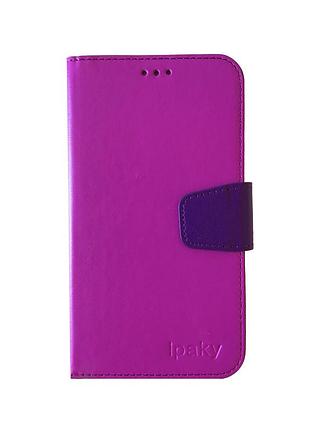 Универсальный чехол-книжка 5.5 дюйма ipaky violet