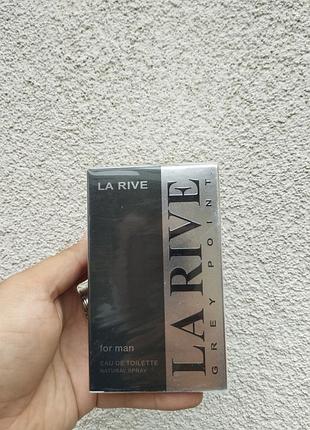 Чоловіча парфумована вода la rive grey point 90 мл – деревно-фруктовий аромат з цитрусами та спеціями
