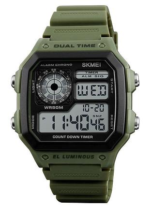 Skmei 1299ag army green.