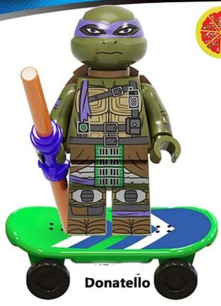 Мини фигурка черепашка ниндзя донателло