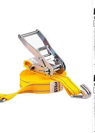 Стяжка груза 5т. st-212d-12 yl 50мм х 12м