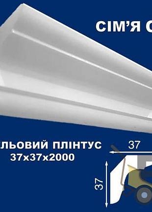 Стельовий плінтус сім'я с3 37х37 2м