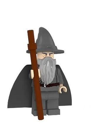 Мини фигурка властелин колец волшебник маг гэндальф серый