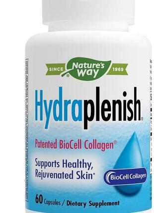 Гиалуроновая кислота, hydraplenish, nature's way, 60 капсул (0,5 г в капсуле)