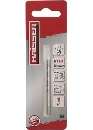 Сверло по металлу hss - 13.0х101х151мм din 338, уп.1шт (haisser)