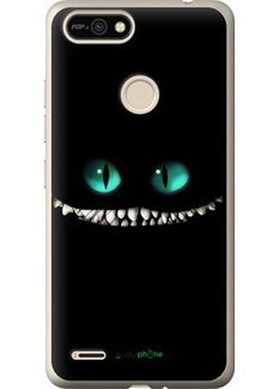 Чохол на tecno pop 2f b1f чеширський кіт "689u-2391-7673"