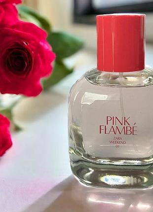 Духи zara pink flambe 90 мл(распаковка с набора)