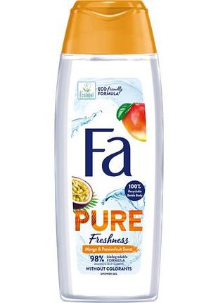 Гель для душа fa "pure freshness" маракуйя и манго 250мл