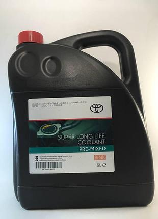 Охлаждающая жидкость toyota super long life coolant 5l (розовый), 0888980072