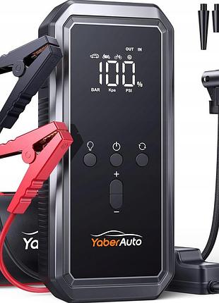 3 в 1 автомобильный стартер aberat a70, повербанк 21800 мач, насос 150 pi yousf