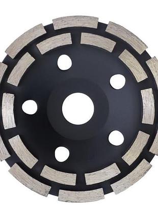 Чашка алмазна рамболд 125 x 22.2 мм сегмент чорна (125 с-ч)