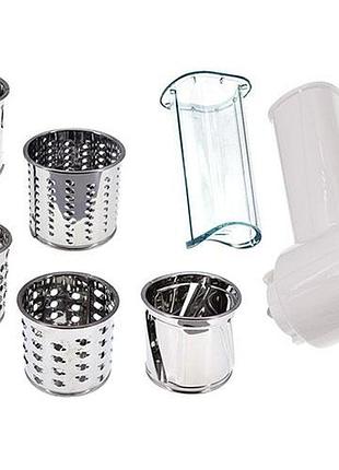 Набор терков для мясорубки moulinex - xf990101