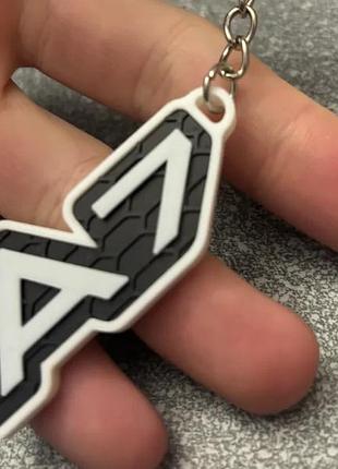 Брелок на ключ audi а7 пластик