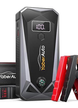 3 в 1 автомобильный стартер aberat a50, повербанк 21800 мач, фонарь yousf