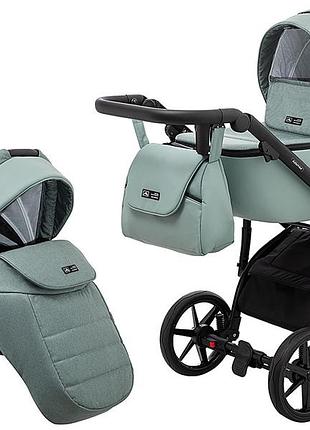 Коляска 2 в 1 adamex nola ps-141 нефрит