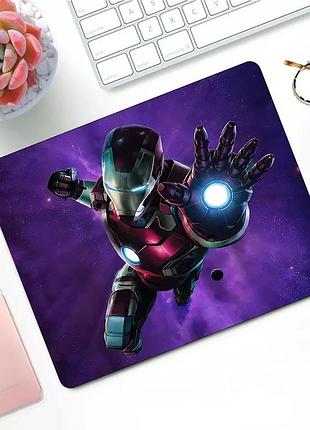 Коврик для мыши с принтом "iron man"