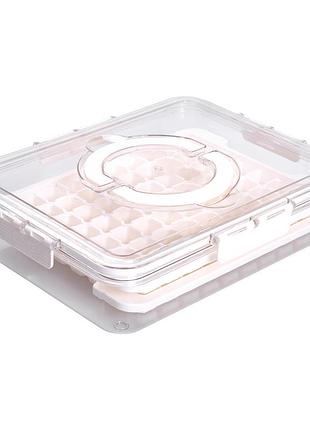 Контейнер для заморозки льда 126 отсеков 30.5х24х7 см бежевый hp-27-8