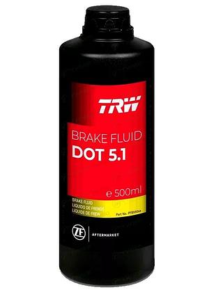 Жидкость тормозная trw dot 5,1 0,5l, pfb550