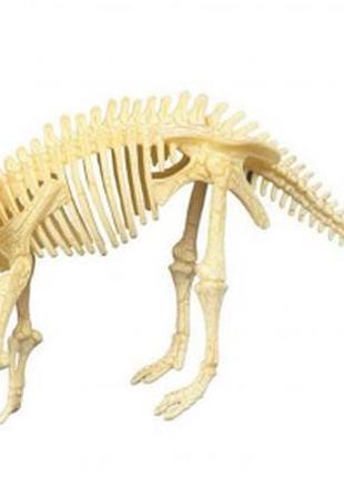 Палеонтологический конструктор скелет динозавра dinosaur collectible triceratops abc