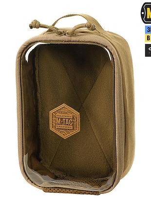 M-tac органайзер утилитарный прозрачный elite small gen.ii coyote