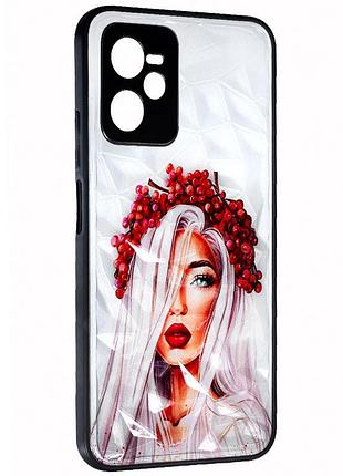 Tpu+pc чохол prisma ladies для realme c35 ukrainian girl, tpu+pc