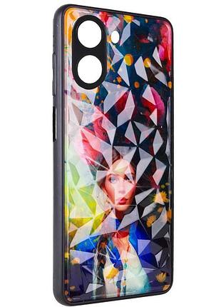 Tpu+pc чохол prisma ladies для realme c33 peonies, tpu+pc